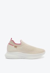 Tênis Nude E Rosa Anacapri Knit Solar Power
