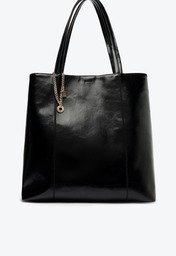 Bolsa Shopping Grande Madri Chaveiro Preta
