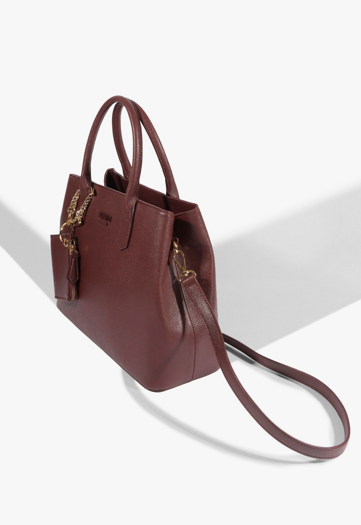 Bolsa Tote Sophia Grande Vermelha | ZZ MALL