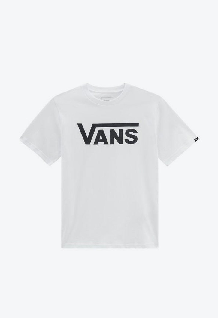 Camiseta Vans Infantil Classic White Black