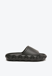 Chinelo Slide Preto Schutz Triangle