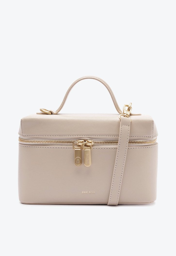 Bolsa Tiracolo Estruturada Média Branca