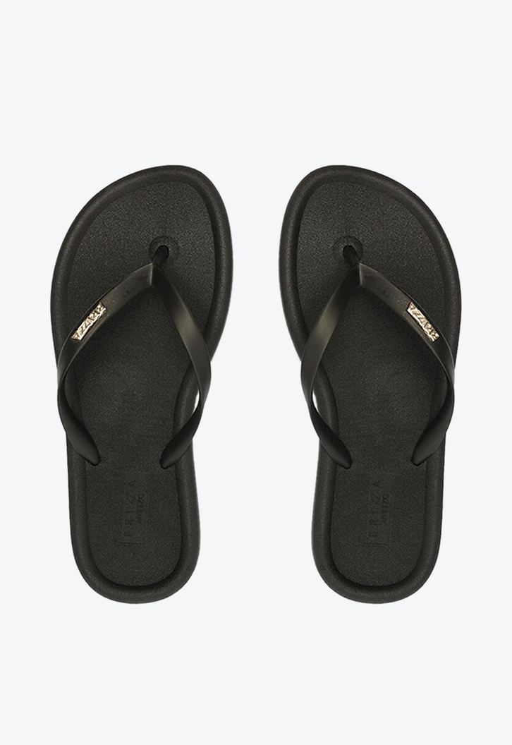 Chinelo De Dedo Preto Tiras Bold Brizza