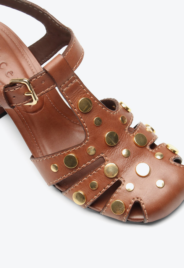 Sandália Jade Marrom | ZZ MALL