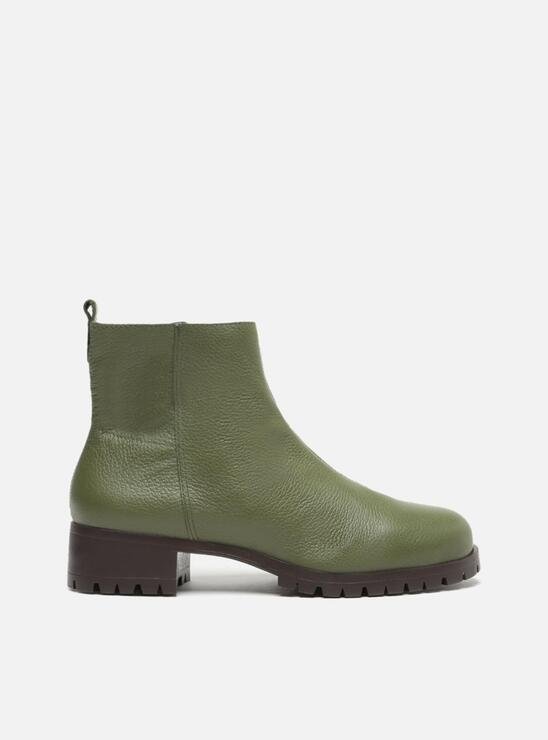 BOTA VERDE AREZZO MUSGO CANO CURTO TRATORADA