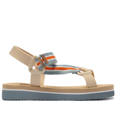 Papete Azul E Nude Anacapri Sport