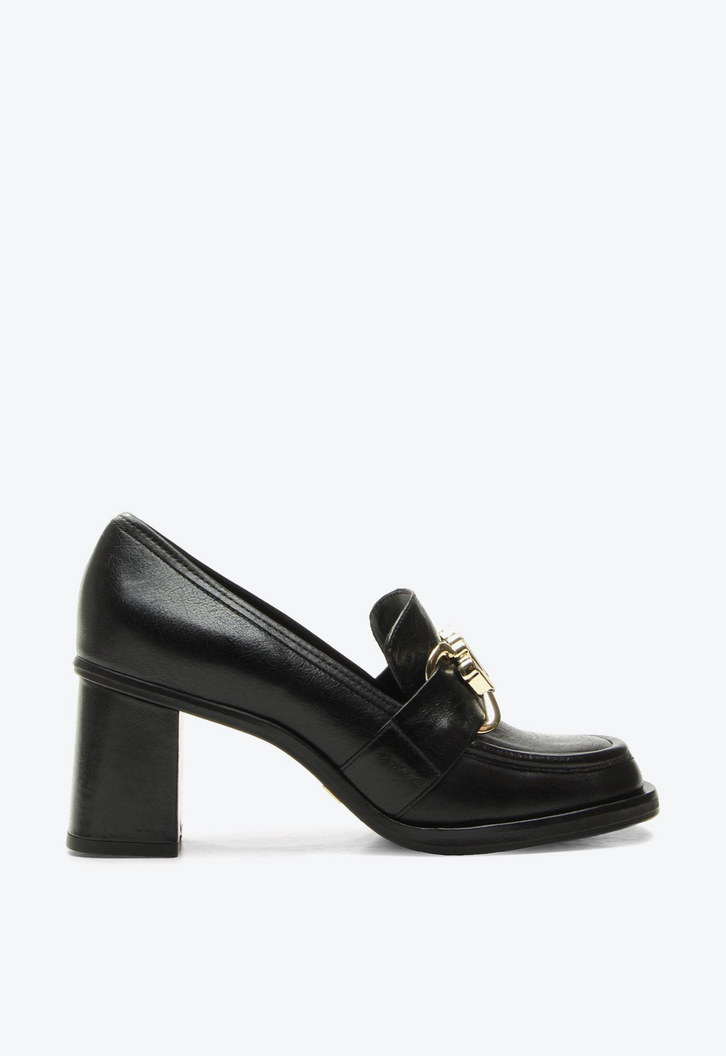 himemama　0519 Mocassim Emma Preto | ZZ MALL