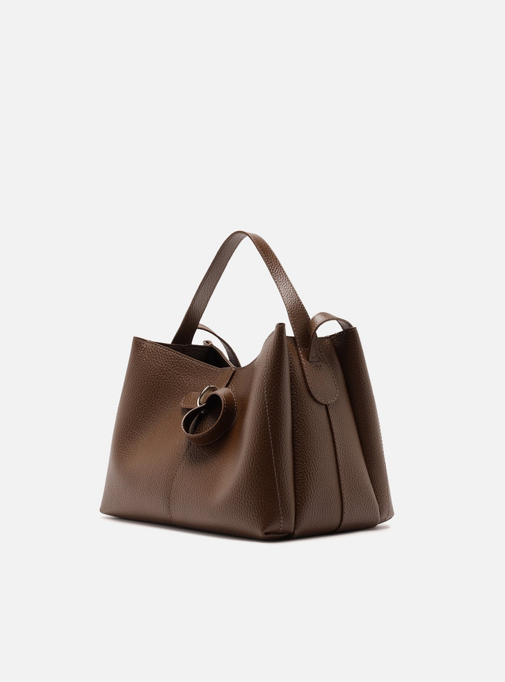 Bolsa Tote Marrom Média | ZZ MALL