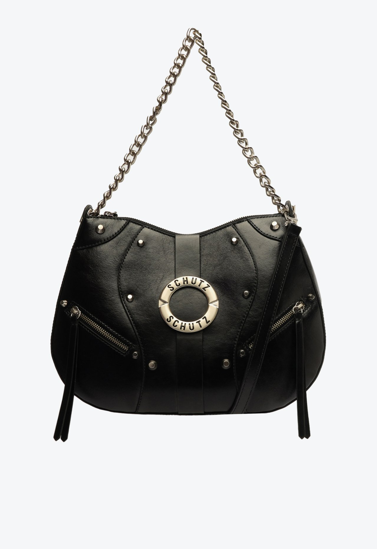 マミ　UNブラック38 Bolsa Hobo Preta Schutz Naomi | ZZ MALL