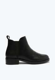 Bota Preta Anacapri Cano Baixo Basic
