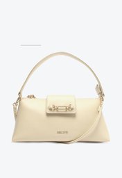 Bolsa Tiracolo Branca Anacapri Baguete Classy Média