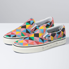 Tênis Classic Slip-On Vans X Moma Ringgold