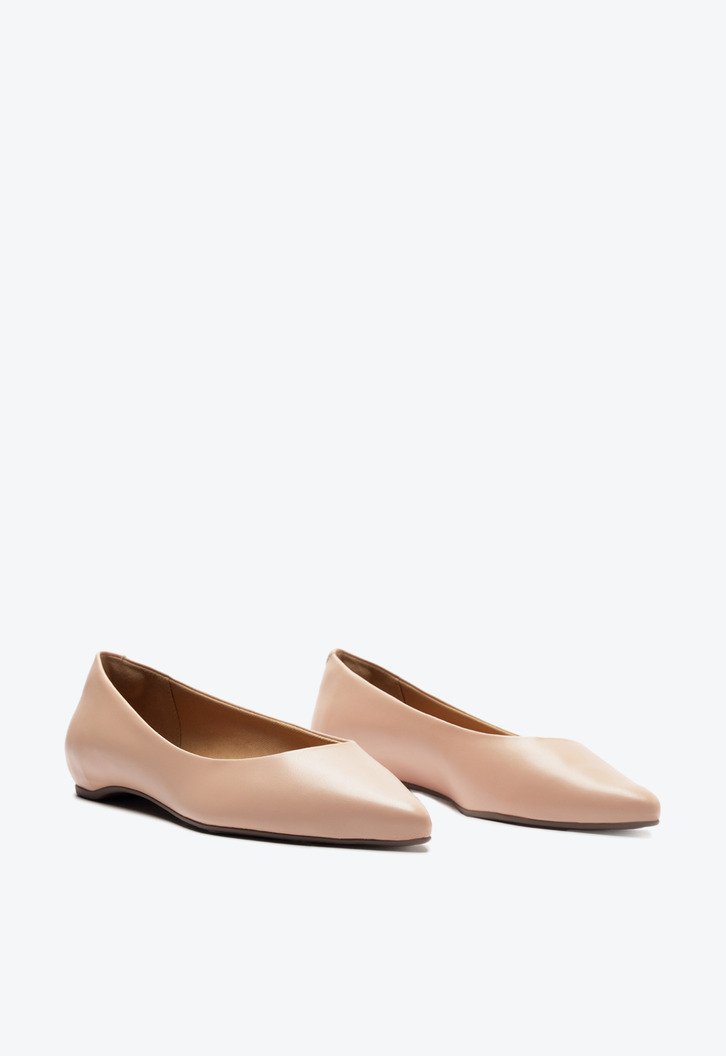 Sapatilha Bico Fino Rosa Blush