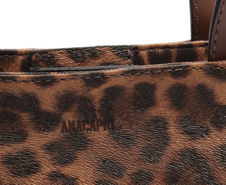 Bolsa Tote Média Madri Chaveiro Animal Print
