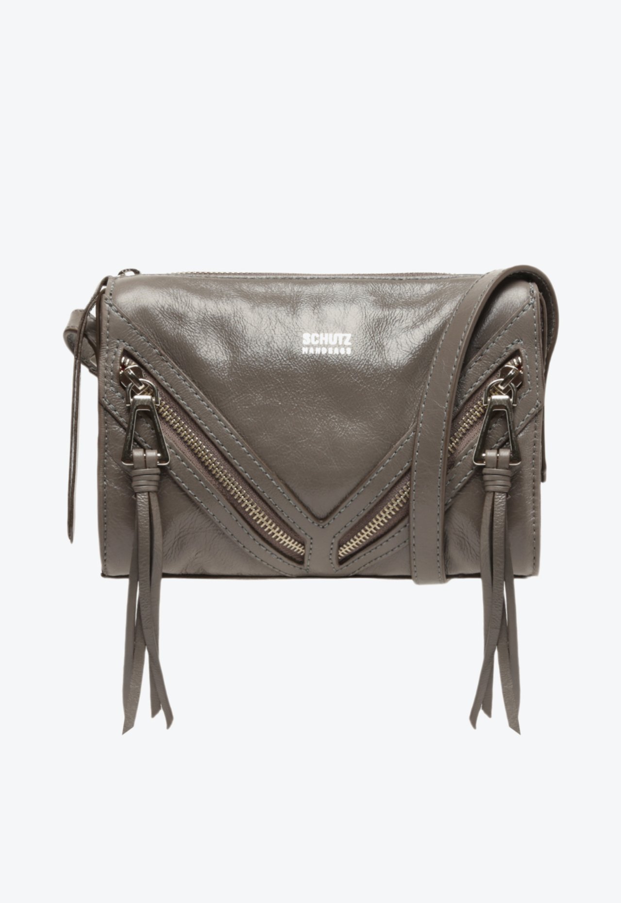 Bolsa Tiracolo Cinza Schutz Suri | ZZ MALL