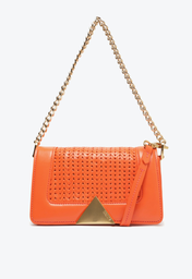 Bolsa Tiracolo Laranja Schutz Audrina Couro