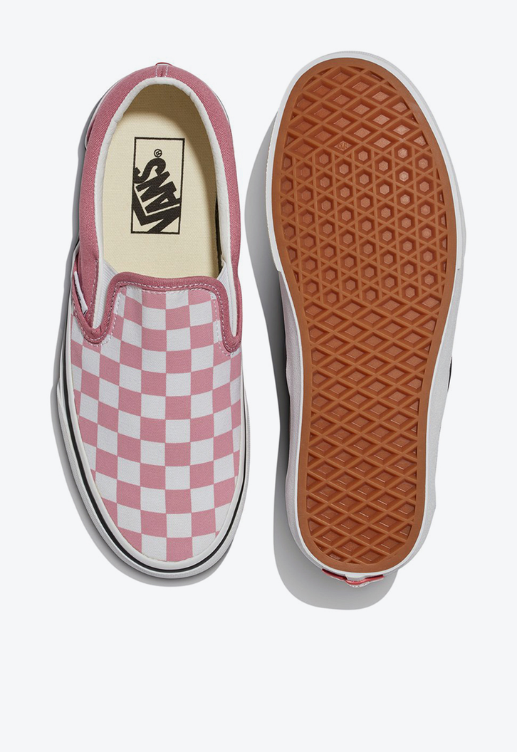 Tênis Slip-On Checkerboard Foxglove