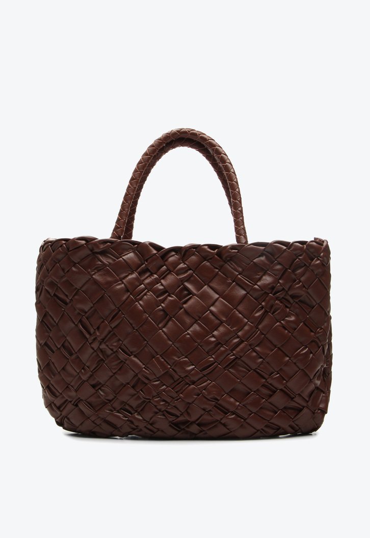 Bolsa Tote Anna Grande Marrom