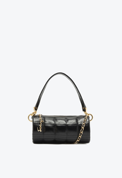 Bolsa Tiracolo Preta Schutz Pequena Sign Couro