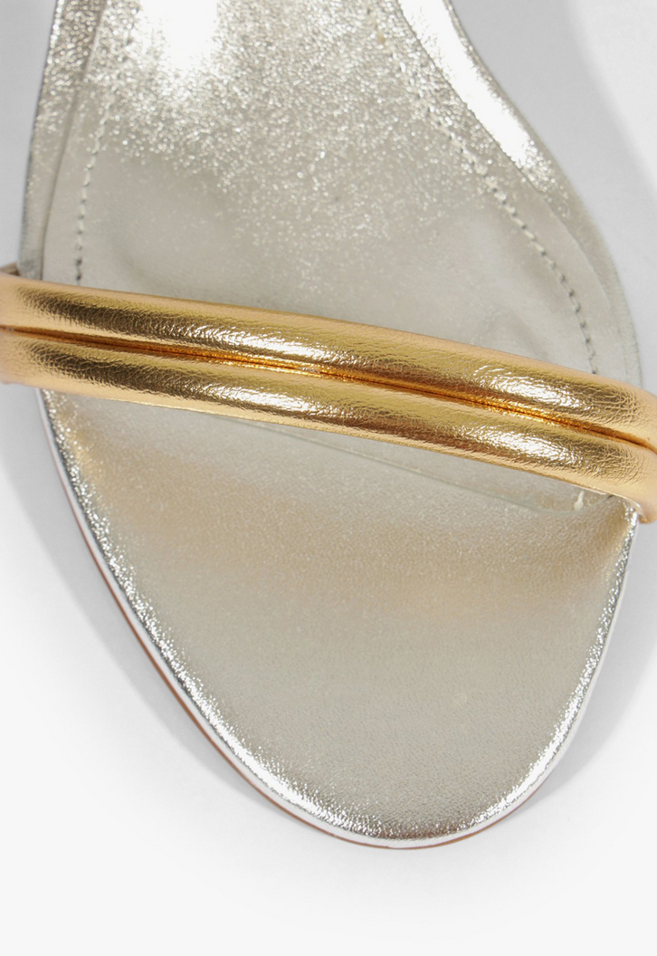 Sandália Gimenez Mid Dourado