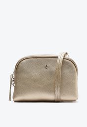 Bolsa Tiracolo Dourada Anacapri Pequena Soft