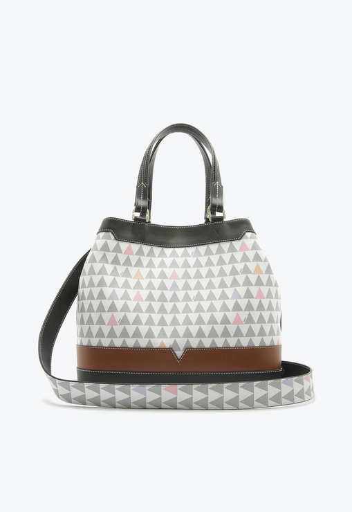 Bolsa Tote Branca Schutz Neo Emma Triangle