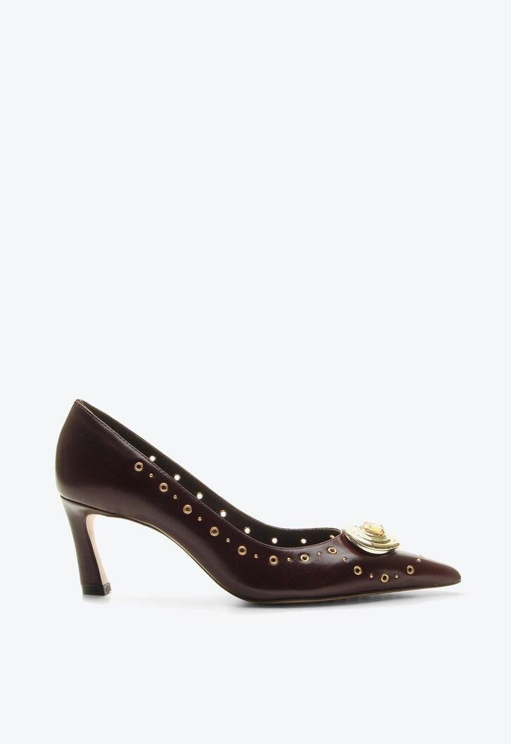 Scarpin Isa Bordô