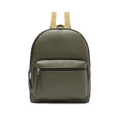 Mochila Anacapri Verde Bolso Frontal Alça Gorgurão