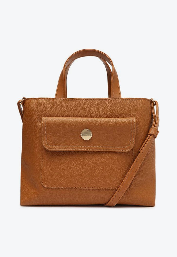 Bolsa Tote Marrom Anacapri Classy Pequena