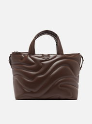 Bolsa Tote Marrom Arezzo Waves Grande