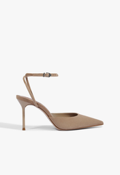 Pump Salto Alto Fino Nude