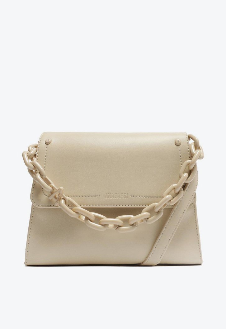 Bolsa Tiracolo Branca Anacapri Mônaco Média
