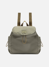 Mochila Verde Nylon Gigi Média Brizza