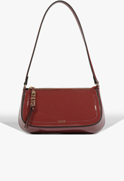 Bolsa Maxi Tina Verniz Vermelha