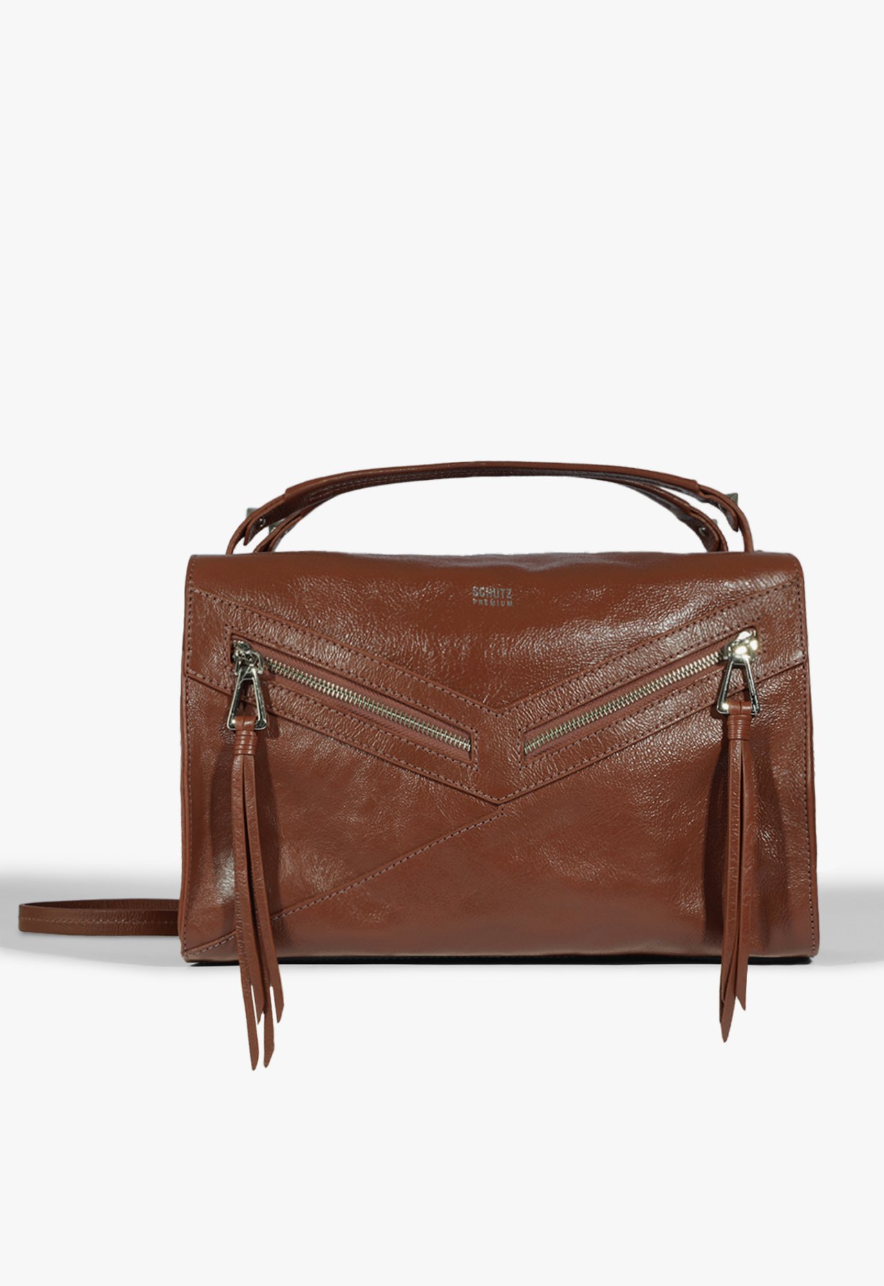 Bolsa Marrom Schutz Suri Média Couro | ZZ MALL