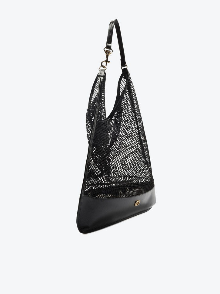 Bolsa Shopping Grande Telada Preta