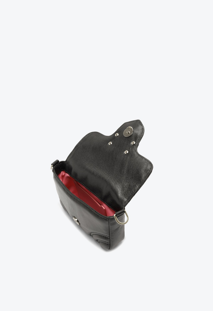 Bolsa Tiracolo Lily Pequena Preto | ZZ MALL