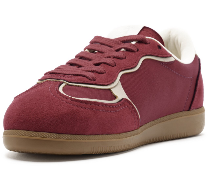 Tênis A'25 Vermelho e Bege | ZZ MALL
