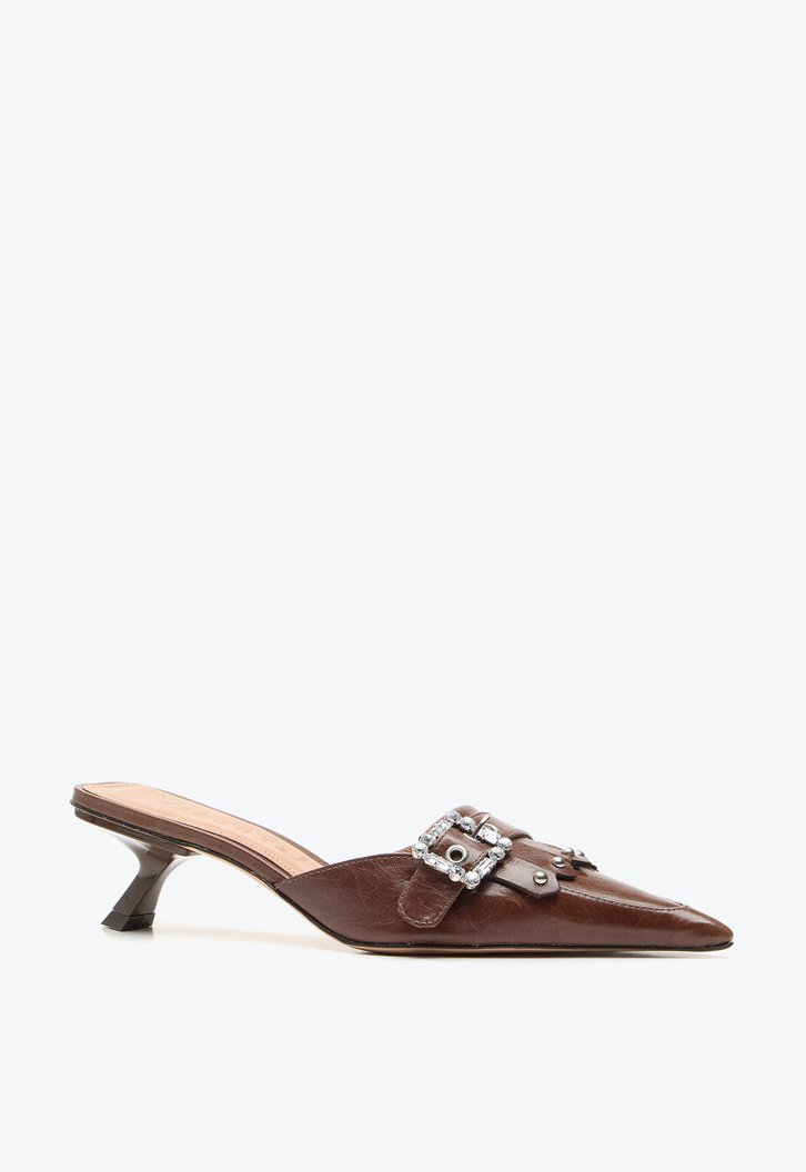 Mule Servia Marrom