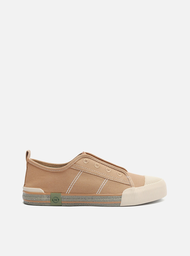 Tênis Slip On Marrom Arezzo Lona Collab Alme