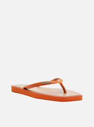 Chinelo de Dedo Laranja Recouro Square Brizza