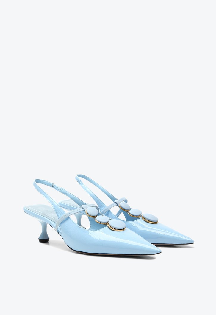 Slingback Alicia Azul