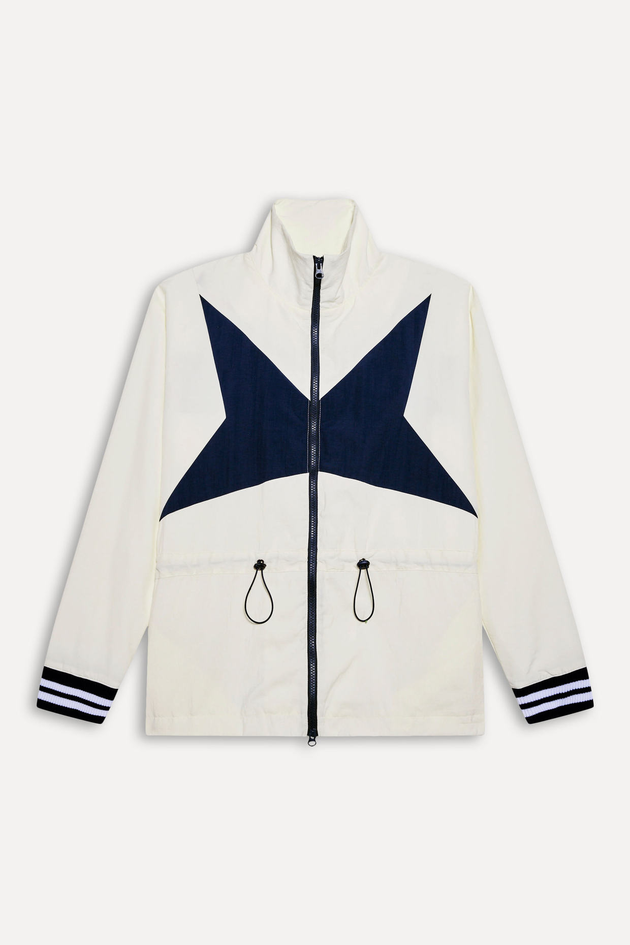 PARKA OFF-WHITE REVERSA TECIDO BICOLOR | ZZ MALL