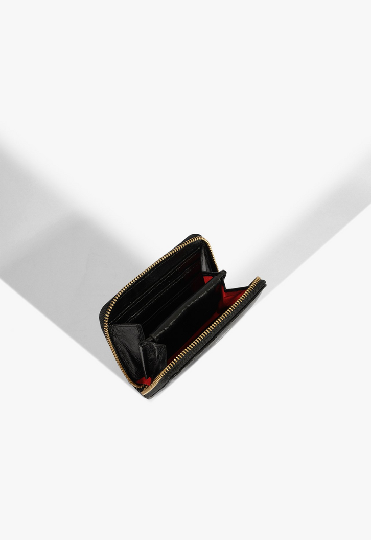 Carteira Dazed Couro Preta | ZZ MALL