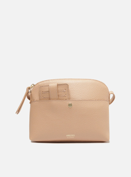 Bolsa Tiracolo Porta-Cartões Nude Arezzo Pequena