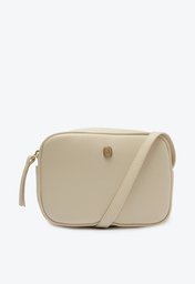 Bolsa Tiracolo Branca Anacapri Pequena Cápsula Dourada