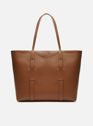 Bolsa Shopping Marrom Grande Tiras Capa