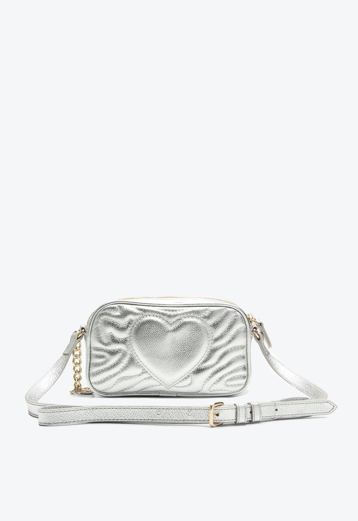 Bolsa Tiracolo Prata Vicenza Tamara Pequena