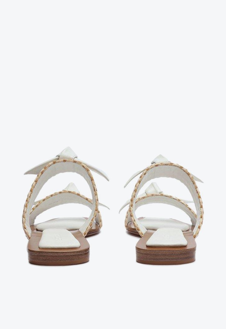 Clarita Padded Slide White
