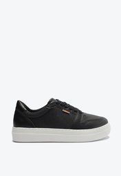 Tênis De Amarrar Preto Anacapri Glam